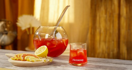 HENNESSY SUNSET PUNCH COCKTAIL