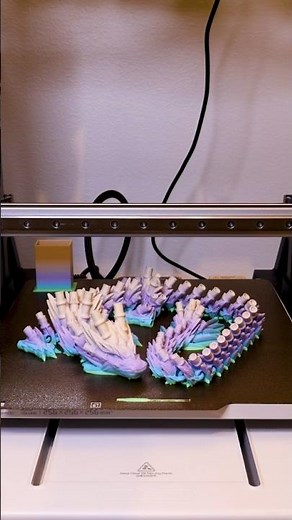3D printed Bamboo Dragon