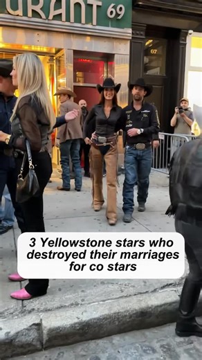 @celebritysecerts on Instagram: "3 Yellowstones stars who destroyed their marriages for co stars #fyp #viralpage #celebrities"