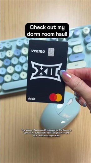 My dorm room is in its Venmo Debit Card era 💅​