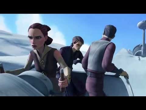 Star Wars: The Clone Wars - Anakin Skywalker vs. Embo (Bounty Hunter) [1080p]