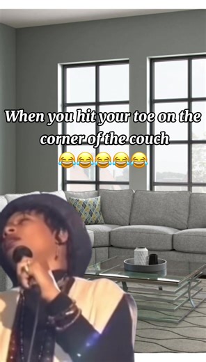 Hitting Your Toe: A Couch Mishap Meme