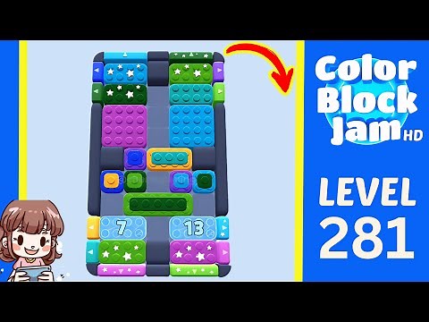 Color Block Jam Level 281 Solution Walkthrough