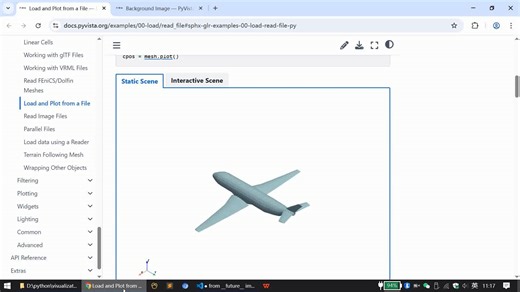 📊python3D建模-飞机