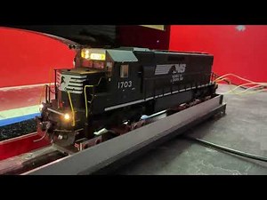 Athearn Genesis SD45-2 with Latest ESU Loksound V5 EMD 20-645E3 File (S0859) and Custom Ditch Lights