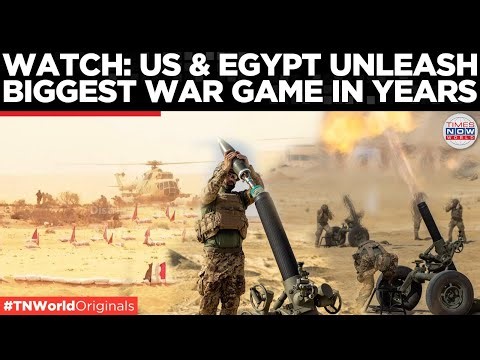 Egypt Erupts As 40 Nations Unleash War Games In Massive Drill | Times Now World