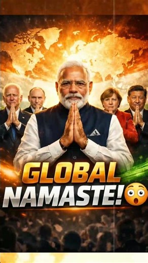 “ভারতের Namaste আজ Global কেন?”