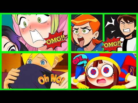 Comic Dub Explosion! Digital Circus, Demon Slayers, Ben 10 & Naruto Collide | Manga comics