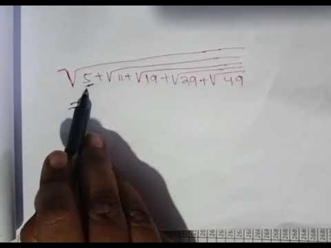 Solve Nested Square Root in 5 Second #maths #mathproblem #viral #exam #exampreparation #mathtrick