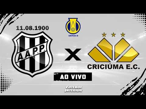 🔴 PONTE PRETA X CRICIÚMA | 08/07/26 | CAMPEONATO BRASILEIRO SÉRIE B 2026 - [AO VIVO]