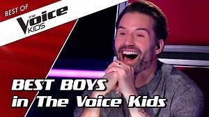 TOP 10 | BEST BOYS Blind Auditions in The Voice Kids | Natural Talent