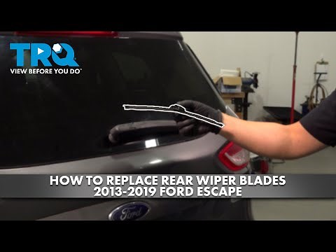 How to Replace Rear Wiper Blade 2013-2019 Ford Escape
