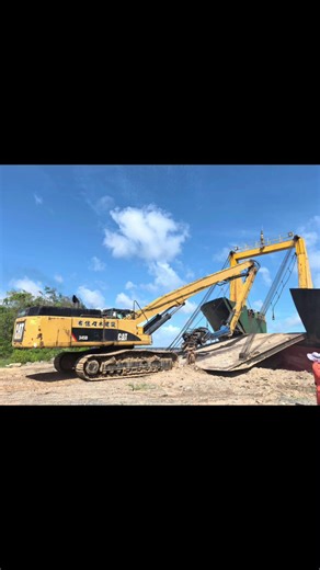 Wood Piling Machine Transfer in New Amsterdam, Guyana