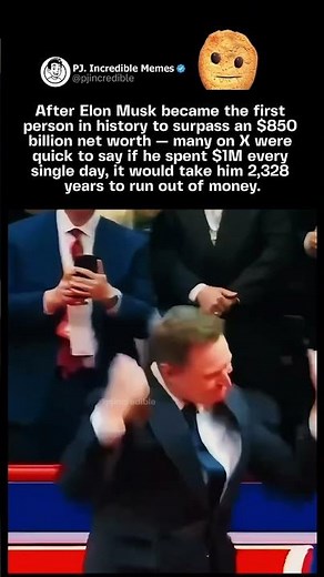 Elon Musk Shatters Records as World’s First $850 Billionaire! #elonmusk