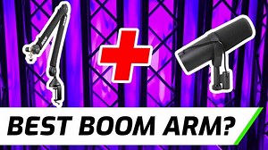 Rode PSA1  Boom Arm & Shure SM7B | Setup & Demo