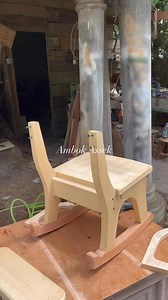 Children’s rocking chair #woodworking | Ambok Assek