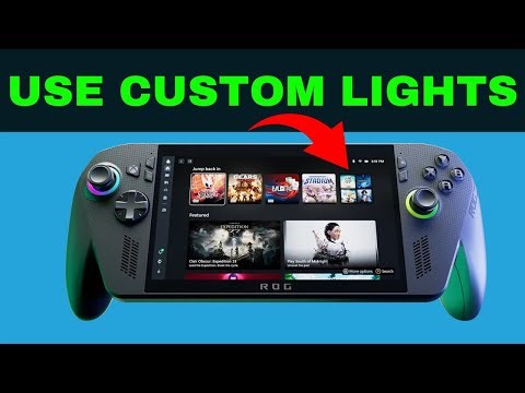 How To Customize Joystick Ring Lights on ROG Xbox Ally X – Easy Guide