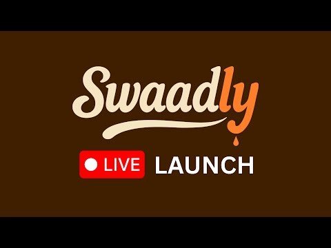 SWAADLY LIVE LAUNCH🔥 ‪@Swaadly‬ Prashant Kirad