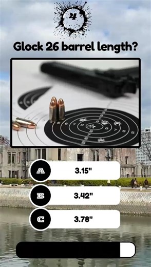 Glock 26 Feature Quiz | Guess the Right Answer! #music #animeedit #lovegun #glockpart #gunskin