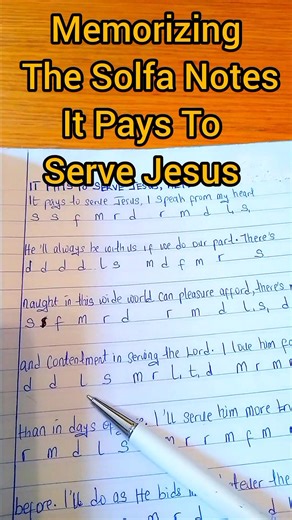 4.7K views · 95 reactions | Memorizing The Solfa Notes, Episode 109: It Pays To Serve Jesus, Piano Tutorial/Solfa Notes And lyrics. #hymn #Praise #raggae #piano #christian #solfanotes #keyboard #pianotutorial #hiddentreasuresounds | HiddenTreasure Sounds | Facebook