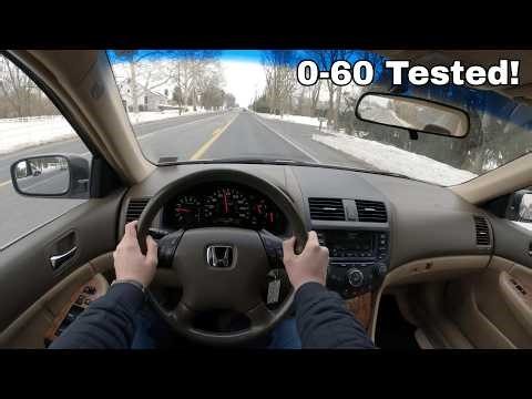 2005 Honda Accord Hybrid V6 - POV Test Drive