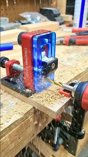 VEVOR Pocket Hole Jig Review 🔧 The Best Mini Pocket Hole Jig for Perfect Wood Joinery #tools