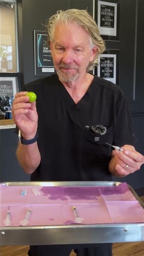 How deep does the needle actually go on a male enhancement procedure?