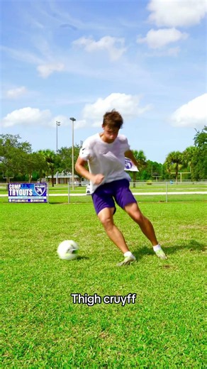 High level first touch + turns to master controlling the ball out of the air #soccer #football