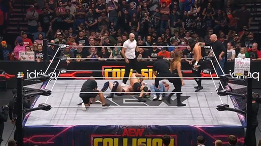 260K views · 2.7K reactions | The Conglomeration is here to make the save! Watch #AEWCollision LIVE on TBS & HBO Max | All Elite Wrestling | Facebook