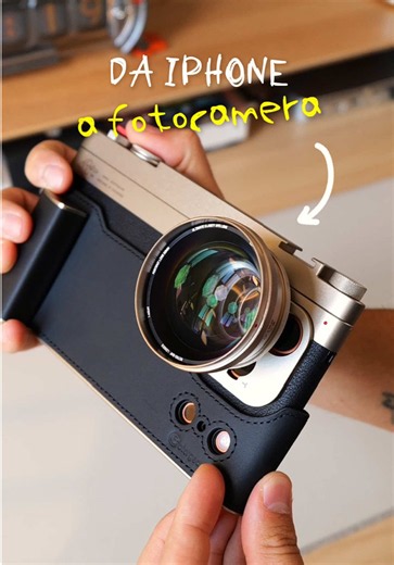 Ho trasformato il mio iphone in una fotocamera professionale📸✨ #fotorgear #iphone #fotografia #accessori #tecnologia