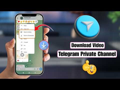 How to Download Video From Telegram Private Channel | Save Telegram Private Channel Videos Easily
