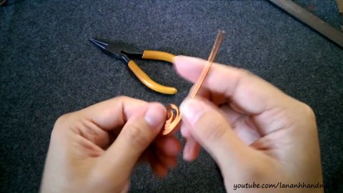 simple ring for beginners - How to make handmade jewelry 4