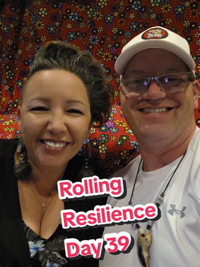 Day 39 of Rolling Resilience - Today we spent the day at the Komasket Powwow with the Okanagan Indian Band in Vernon, BC. It was extra special because we were able to bring Rolling Resilience with us and park right at the Pow Wow grounds. Having our home there made such a difference. We could step away to cool down, grab a drink, use the bathroom, or just take a few minutes to rest before heading back out. It made for such a comfortable day. It was a beautiful day watching my youngest son dance.
