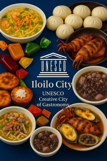 “In 2023, Iloilo City made history as the first Philippine city recognized as a UNESCO Creative City of Gastronomy — honoring its rich Ilonggo heritage, iconic dishes like La Paz Batchoy and Pancit Molo, and its vibrant fusion of tradition and innovation. 🇵🇭🍜✨ #creativecityofgastronomy #UNESCO #iloilocityphilippines #ILOILO #IloiloCity #viralreelsfacebook #trendingreelsvideo #fypviralシ #hugotadventuretv | Hugot Adventure TV
