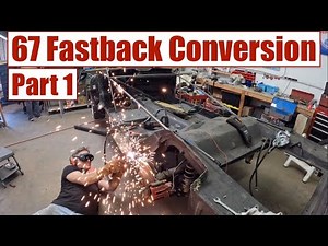 How to Convert a 67 Mustang Coupe to a Fastback Part 1