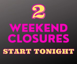 17 reactions | Hello #Anchorage! Two closures start TONIGHT (Friday)...