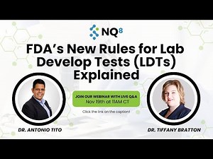 FDA's New Rules for Lab Developed Tests (LDTs) Explained | Experts Share What Labs Need to Know