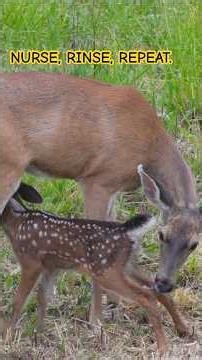 Baby Fawn Care (SIMPLIFIED): Nurse, Rinse, Repeat🦌💞