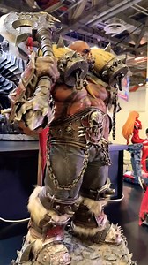 Is This the ULTIMATE Garrosh Hellscream Statue?! 🔥 1:3 Scale Warcraft Beast This Garrosh Hellscream 1:3 scale statue by Infinity Studio is an absolute MONSTER 💀🔥 From the LED-lit golden eyes, real fur, and massive Bloodhowl axe, to the lava base with glowing LEDs, this might be the most imposing Warcraft statue ever made. Limited to just 399 pieces, this is Garrosh at his peak — raw power, rage, and Horde dominance. Would you make space for THIS in your collection? 👀⚔️ #Warcraft #GarroshHell