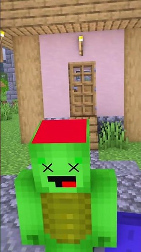 Mikey is in danger! Zombies have attacked the village! Will JJ be able to help him? ( Maizen )