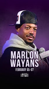 Next month just got a lot louder. Marlon Wayans brings his unfiltered, fast-paced comedy to Baltimore and it’s never subtle 😮‍💨🎤 Plan ahead for this one. 📸 Marlon Wayans 🗓 FEB 5-7 🎟 https://vist.ly/4m7vu 📍 Baltimore Comedy Factory #baltimorecomedyfactory #baltimore #comedy #standupcomedy #comedyshows | Baltimore Comedy Factory