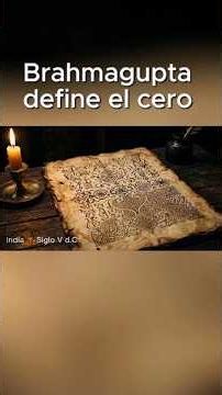 Las reglas del cero — Brahmagupta #decimal #brahmagupta #curiosidades #historia
