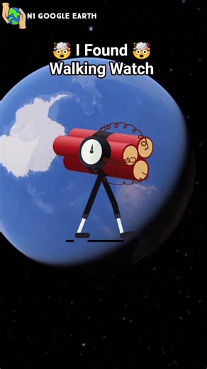 I Found 🤯Walking Watch In Google Maps And Google Earth 🌎#shots #googleearth #n1googleearth
