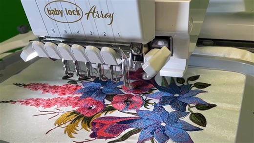 There has never been a better time to buy the Baby lock Array during Moore’s Black Friday Sale! For a limited time, the Array has been reduced to the lowest price ever, plus receive a bonus bundle valued at $1,299 with your purchase. Hurry, this is while supplies last! Click on the link for more information: https://www.moores-sew.com/shop/baby-lock-array-6-needle-embroidery-machine/ | Moore's Sewing