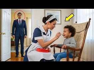 She Fed His Child with Her Baby’s Food—Then the Billionaire Walked In
