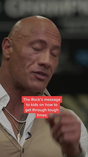 Dwayne @THE ROCK☑️ Johnson tells CNN10's @Coy Wire why it’s important to talk about your feelings #CNN #therock