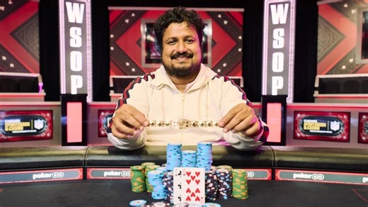 Indian poker player Santhosh Suvarna makes history, wins ₹45 crore- Watch video of his winning hand