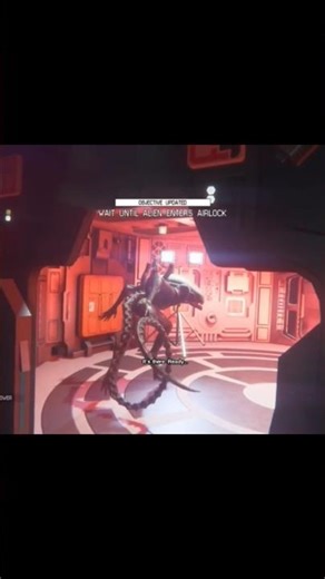 Failing to trap the Xenomorph in the Airlock | Alien Isolation #alienisolation #xenomorph