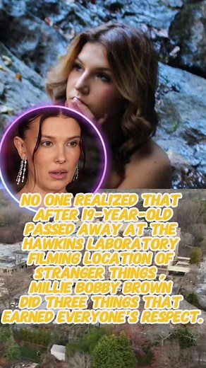 No one realized that after 19-year-old Leah Palmirotto passed away at the Hawkins Laboratory filming location of Stranger Things less than 24 hours after the incident, Millie Bobby Brown did three things that earned everyone's respect.#strangerthings #milliebobbybrown #leahpalmirotto #death #breakingnews