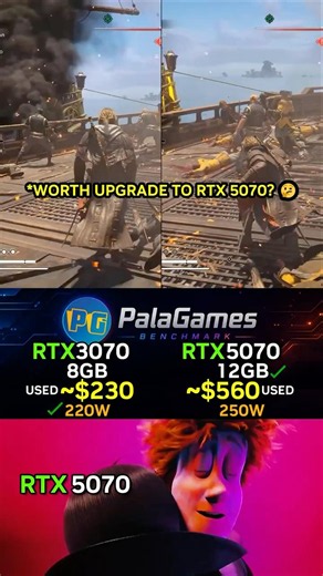 63% FASTER! 🚀 RTX 3070 vs RTX 5070 Worth the Upgrade AC Black Flag Resynced
